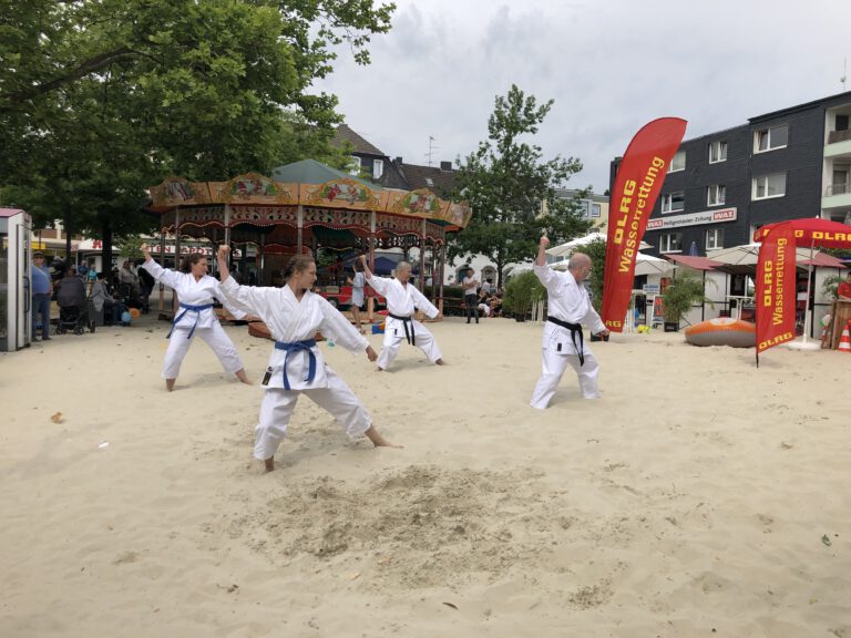 Karate auf dem Stadtfest